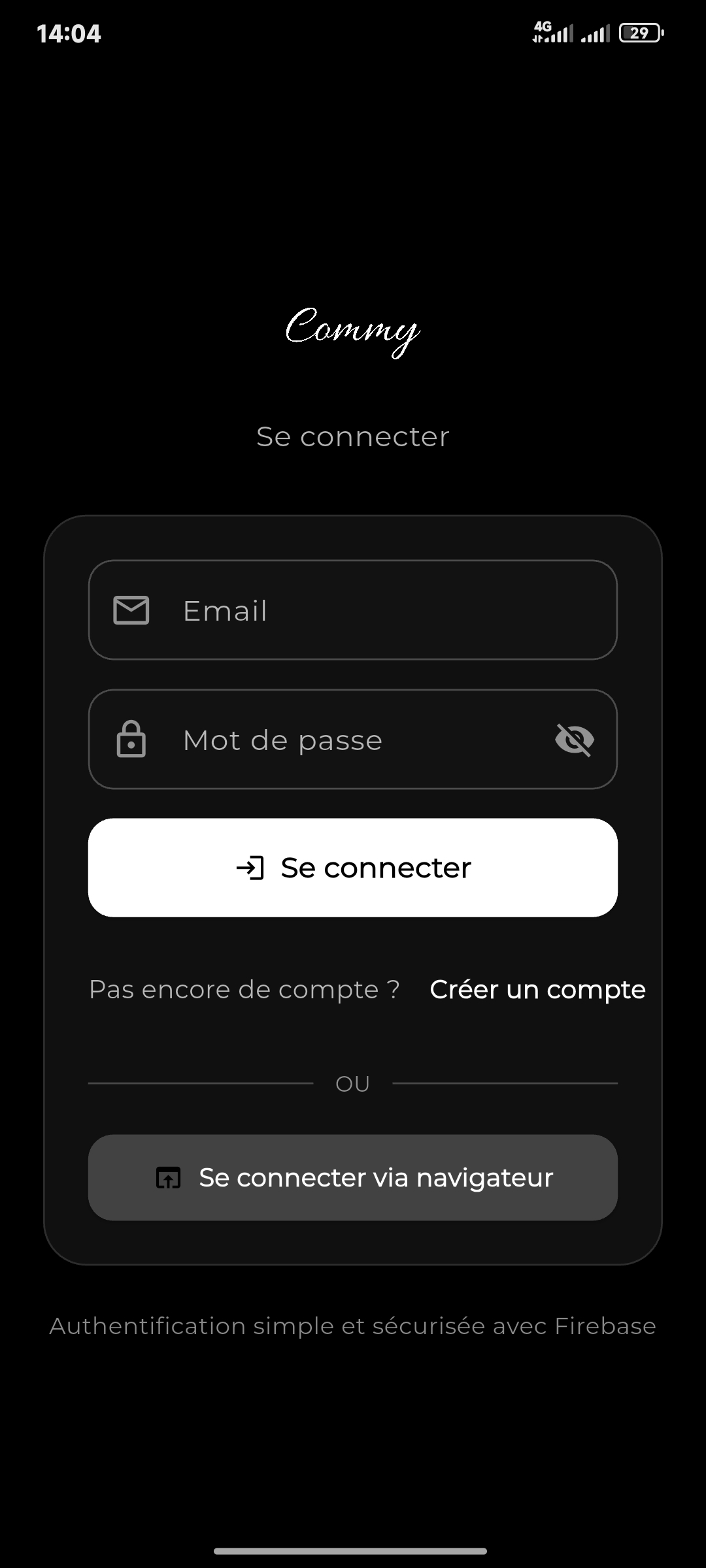 Commy Screenshot